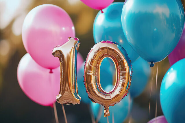 Zehnjähriges Jubiläum