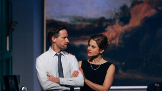 Bild mit den Schauspielerin Alice von Lindenau und Schauspieler Markus Schöttl