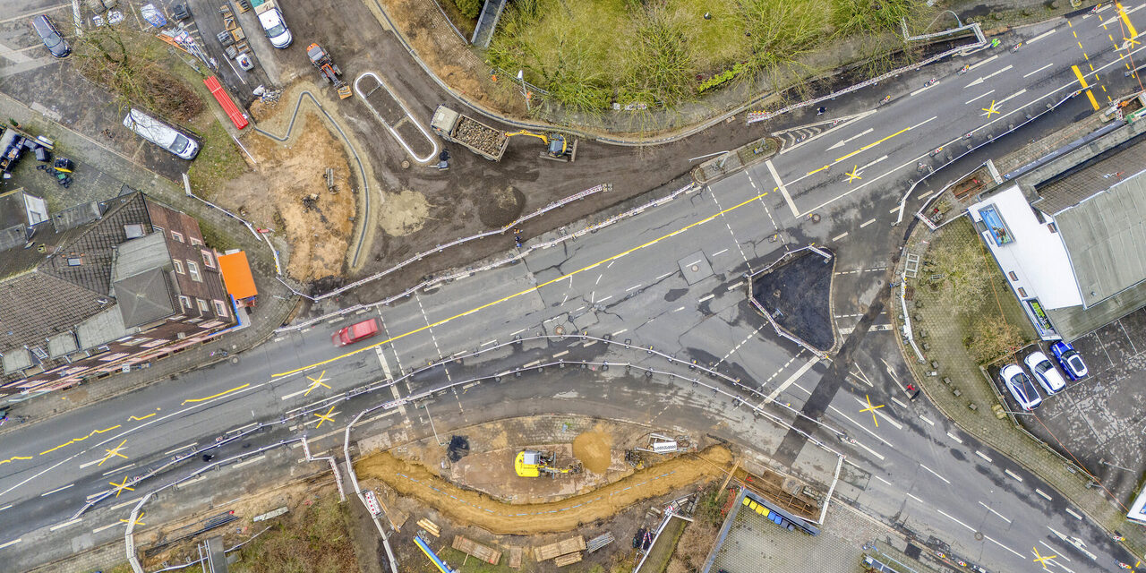 Beispielbild Baustelle Luftbild