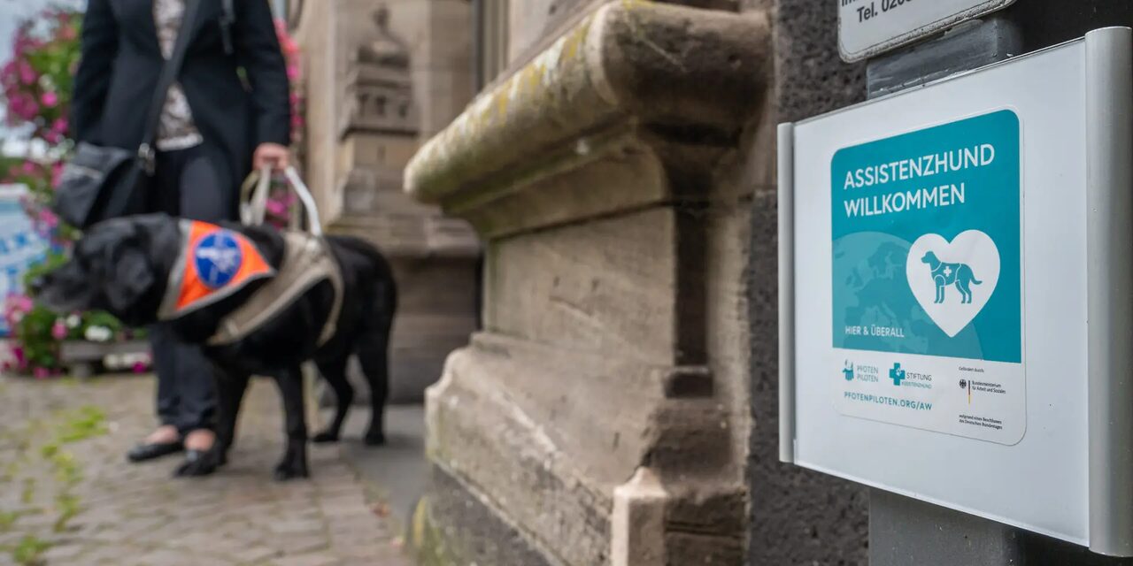 Assistenzhunde Willkommen