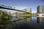 Buckelbrücke über den Innenhafen