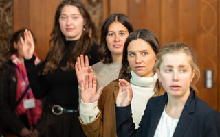 Vereidigung der Lehramtsanwärter