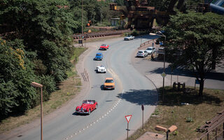 Oldtimer Tour mit Sören Link, Oberbürgermeister der Stadt Duisburg