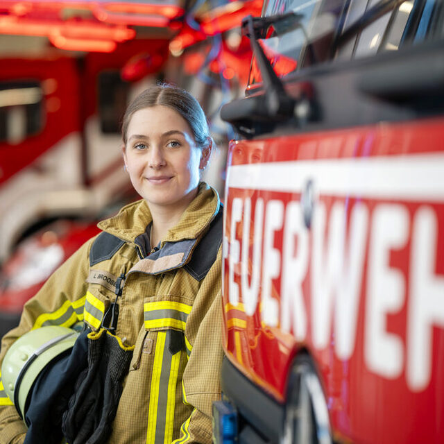 Freiwillige Feuerwehrfrau