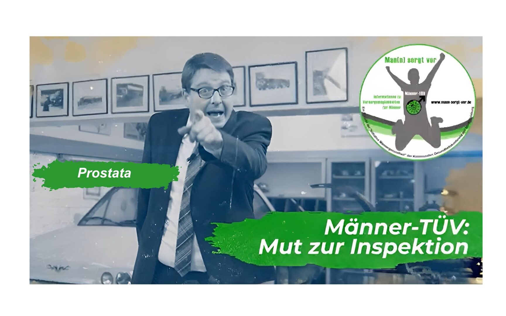 Video mit Kai Magnus Sting zum Thema Prostata-Vorsorge