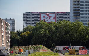 Sprengung Weißer Riese Ottostr 24-30 September 2021