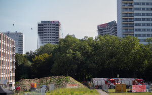 Sprengung Weißer Riese Ottostr 24-30 September 2021