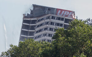 Sprengung Weißer Riese Ottostr 24-30 September 2021