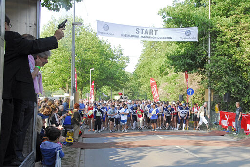 Rhein-Ruhr-Marathon Start