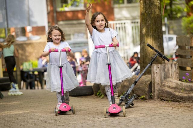 Wer lieber elegant durch die Freizeit rollt, kommt an der Fuchsstraße auch auf seine Kosten.