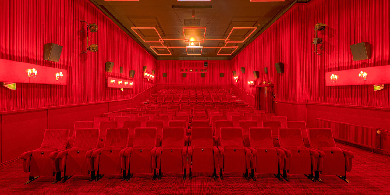 Erst vor wenigen Jahren wurde der große Kinosaal renoviert.
