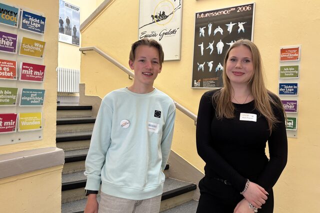 Carlos Klein und Greta Regniet