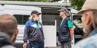 Der Schäferturm ist einer der festen Anfahrpunkte.