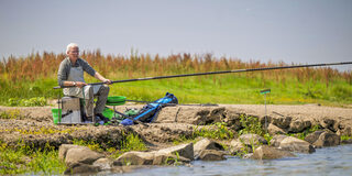 Dieter Wilms ist noch einer der wenigen Angler, die das unberingte Stippfischen ausüben.