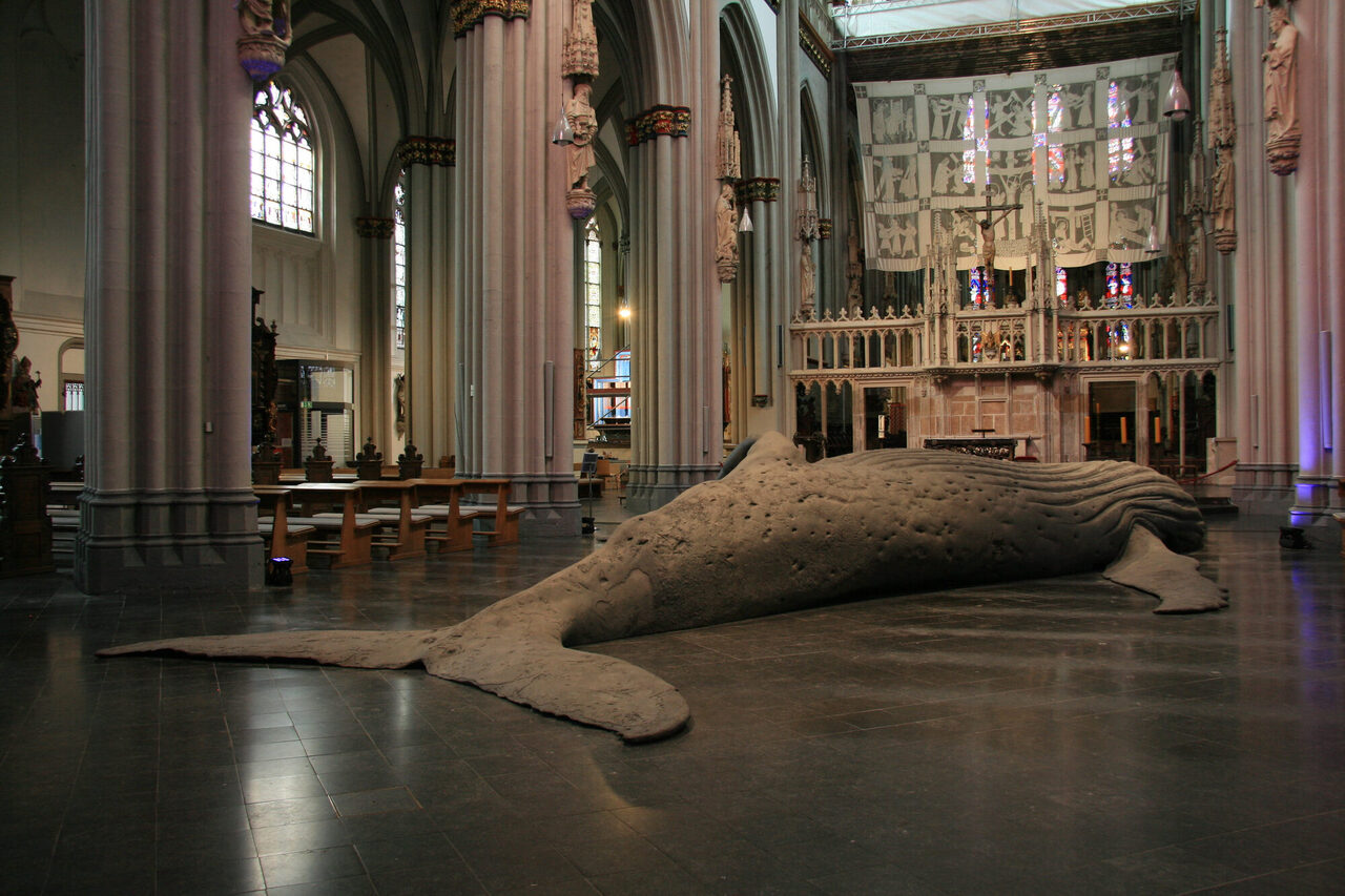 The Cast Whale Project: Abdruck eines südatlantischen Buckelwals im Xantener Dom, Frühling 2026