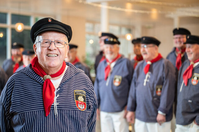 Karl Blagi ist 1. Vorsitzender der Duisburger Shanty-Sänger