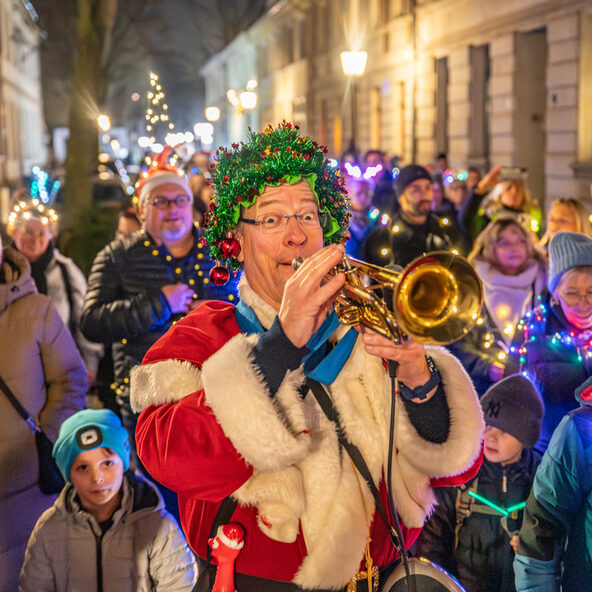 Dritte Ruhrorter Lichterglanz-Parade