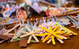 Tannenbaum im Rathausfoyer