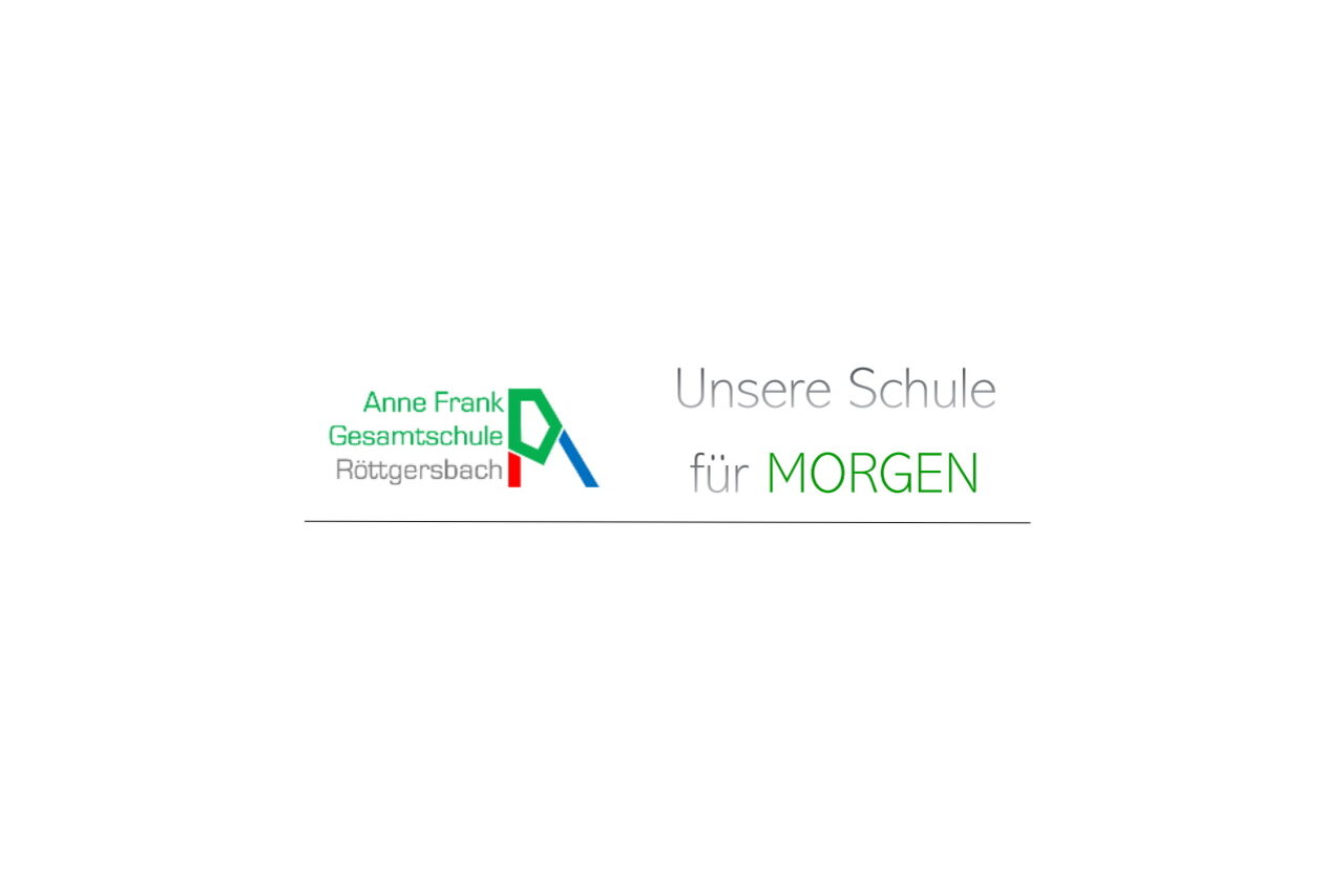Logo mit Text AnneFrankGesamtschule Röttgersbach