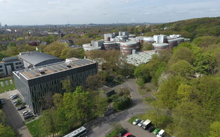 Luftaufnahme der Universität
