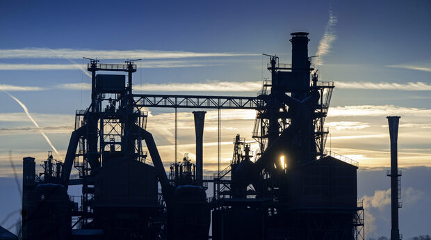 Sonnenaufgang ikm Landschaftspark Duisburg Nord