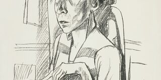 Max Beckmann, Bildnis der Tänzerin Sent M'Ahesas, 1921