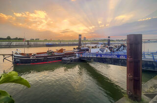 Das Museumsschiff „Oscar Huber“