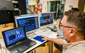 Die Volkshochschule Duisburg ermöglichte als Gastgeberin mit professioneller technischer Unterstützung die Konferenz im digitalen Format.
