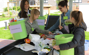 Abfall wird sortiert