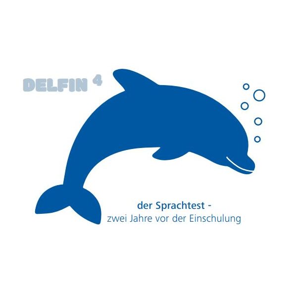 Delfin mit Schriftzug Delfin4