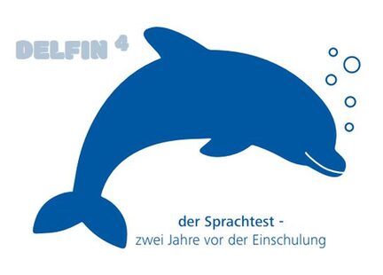 Delfin mit Schriftzug Delfin4