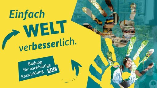 Deckblatt des Flyers Einfach WELTverbesserlich vom BMBF