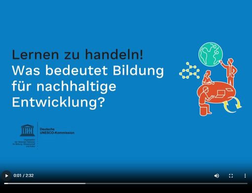 Filmstartseite Lernen zu handeln! Was bedeutet BNE?