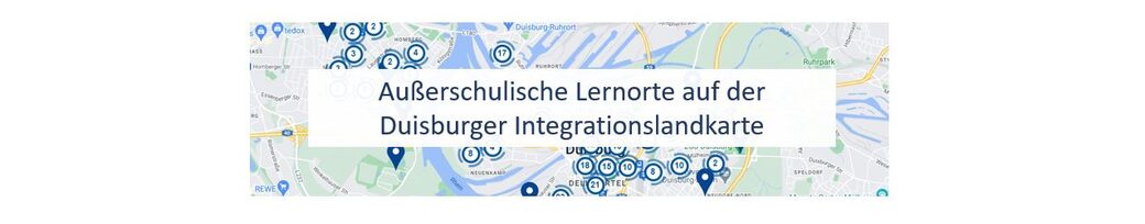 Außerschulische Lernorte auf der Duisburger Integrationslandkarte