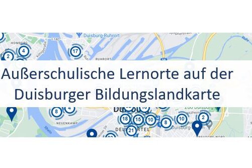 Außerschulische Lernorte auf der Duisburger Bildungslandkarte