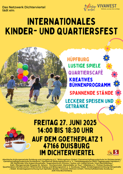 Plakatankündigung Kinderfest