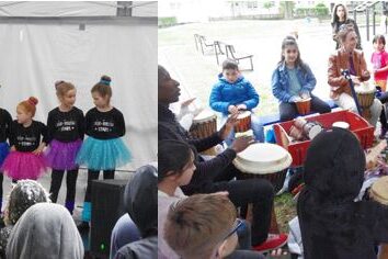 Zusammenstellung von Fotos