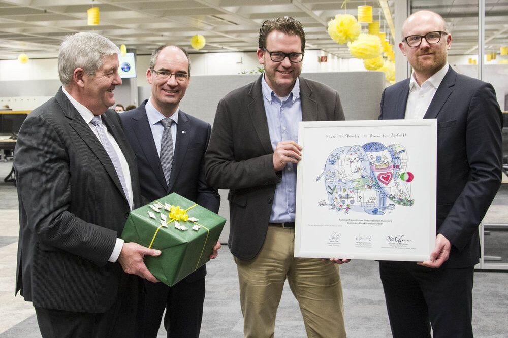 Auszeichnung der Commerz Direktservice GmbH am 14.02.2018