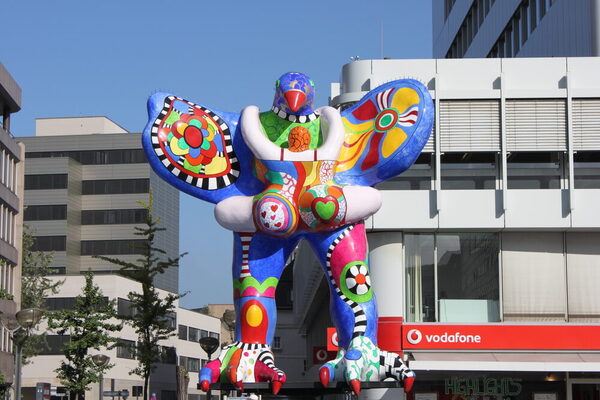 Life Saver Brunnen auf der Königstraße