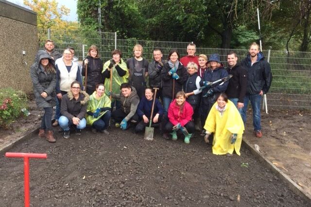 Mitarbeiterinnen und Mitarbeiter der Agentur für Arbeit Duisburg