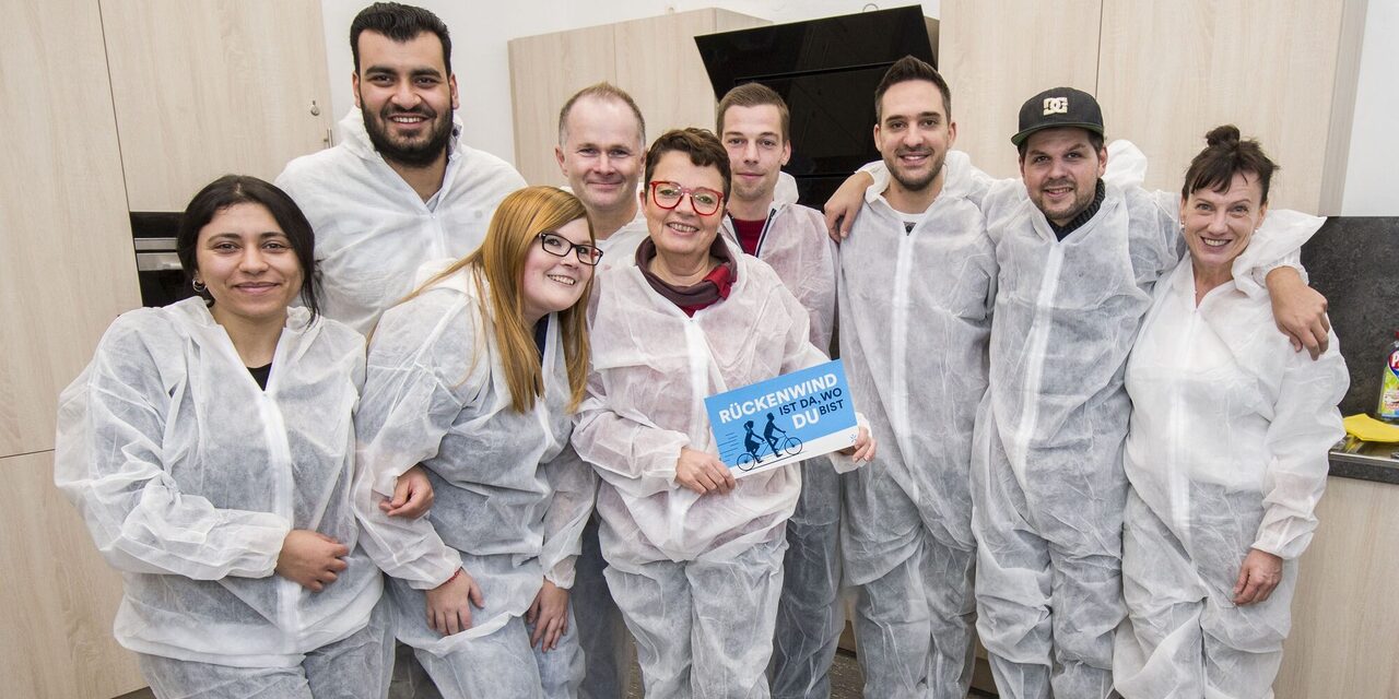 Gruppenfoto der engagierten Helferinnen und Helfer