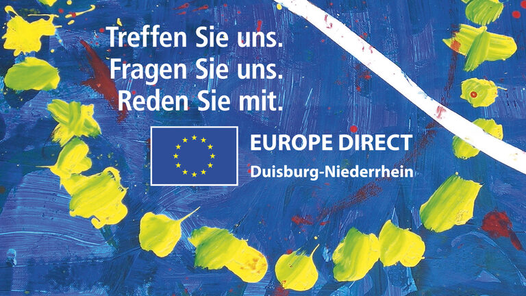 Banner Europe Direct Duisburg Niederrhein