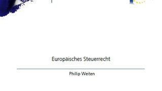 Europäisches Steuerrecht