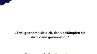 Italien – wie der Populismus siegt