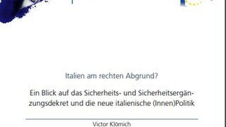 Italien am rechten Abgrund?