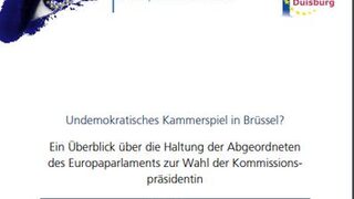 Undemokratisches Kammerspiel in Brüssel?