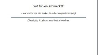 Gut fühlen schmeckt Titel