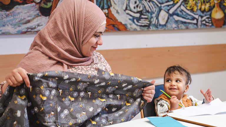 Nähkurs des FGZ Henriettenstraße