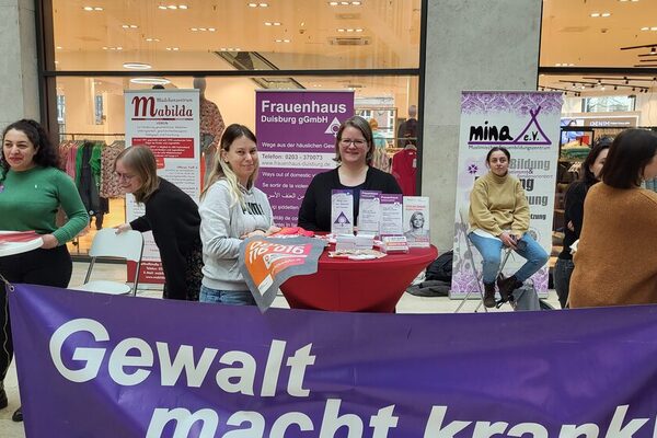 Bild zur Aktion am 8. März im FORUM Duisburg