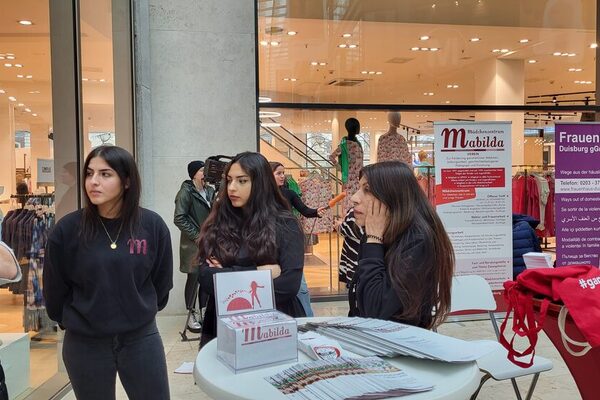 Bild zur Aktion am 8. März im FORUM Duisburg